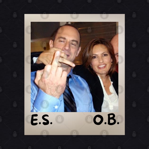 Vintage Elliot Stabler And Olivia Benson by AJIHAKEHA